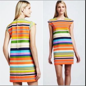 Kate Spade Nico Striped Sheath Dress Sz 14 EUC.